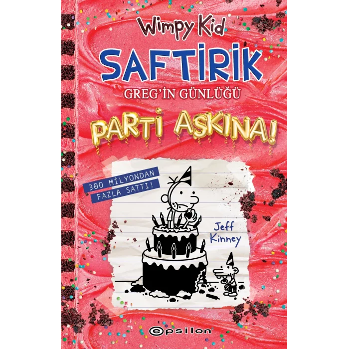 Saftirik Gregin Günlüğü 20 - Parti Aşkına! [Hardcover] [Dec 05, 2025] Jeff Kinney
