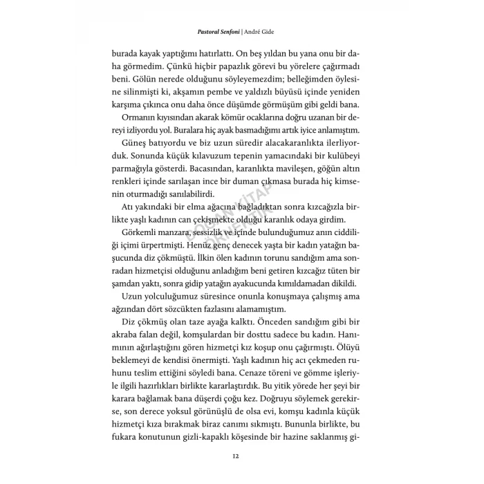 PASTORAL SENFONİ [Jan 07, 2026] ANDRE GIDE