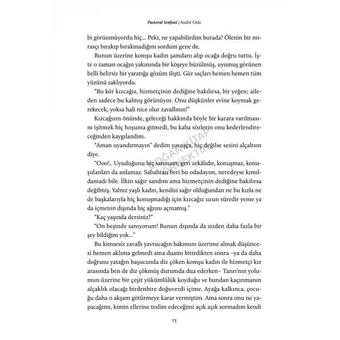 PASTORAL SENFONİ [Jan 07, 2026] ANDRE GIDE