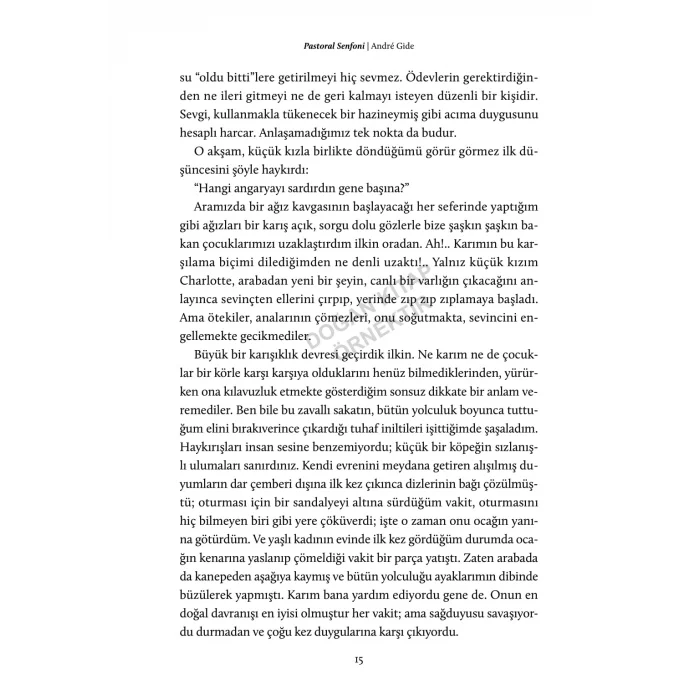 PASTORAL SENFONİ [Jan 07, 2026] ANDRE GIDE