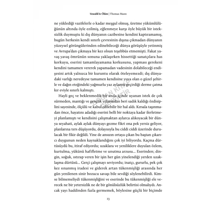 VENEDİKTE ÖLÜM [Jan 07, 2026] Thomas Mann