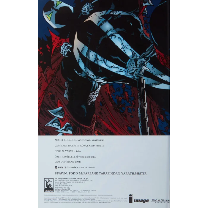 Spawn Cilt: 6 (Kapak değişebilir) [Paperback] [Mar 01, 2021] Todd McFarlane