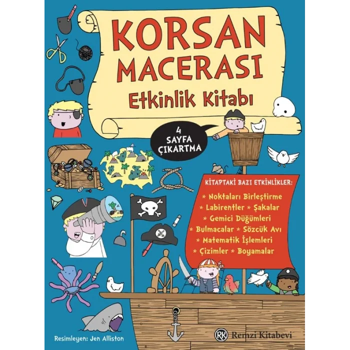 Korsan Macerası: Etkinlik Kitabı [Paperback] [Dec 13, 2024] Kolektif; Erol Erduran and Ömer Erduran