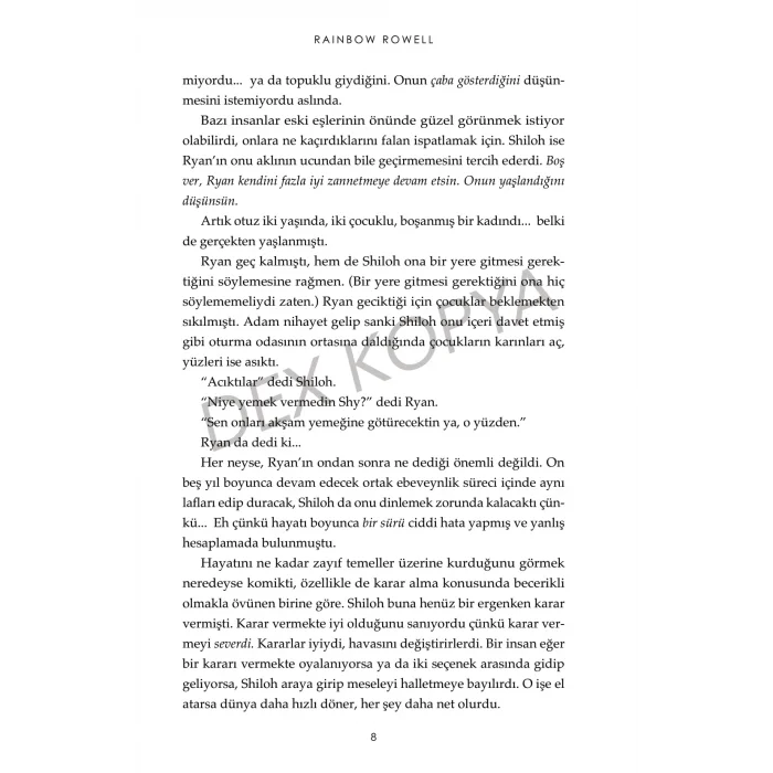 Aşkın Dansı [Paperback] [Oct 16, 2025] Rainbow Rowell