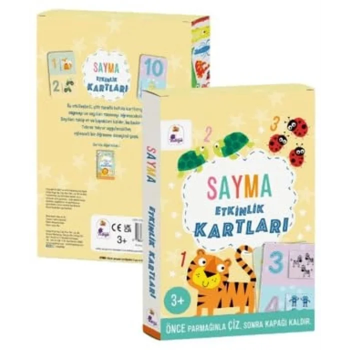 Sayma Etkinlik Kartları (Ciltli - Kutulu) [Hardcover] [Jul 29, 2025] Kolektif and Ayça Atçı