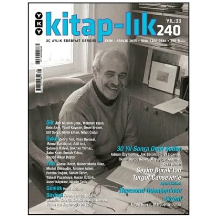 Kitap-lık Dergisi Sayı: 240 Ekim- Aralık 2025 [Unbound] [Nov 14, 2024] Kolektif