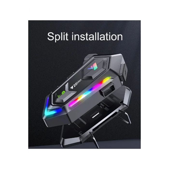 Y20 Max Motosiklet Bluetooth 5.3 Kask Intercom 2 Kişi 300 Metre Eşleşme Özellikli