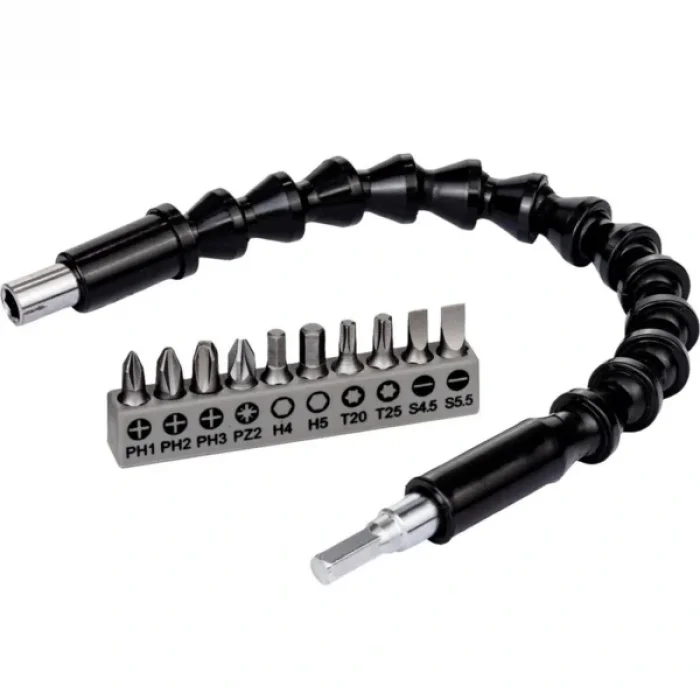 Esnek Şaftlı Tornavida Ucu Seti