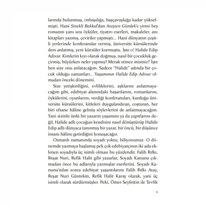 Onun Adı Var: Halide [Paperback] [Jan 01, 2025] Feyza Hepçilingirler