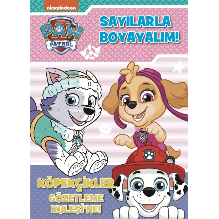 Paw Patrol Sayılarla Boyayalım [Paperback] [Jan 16, 2025] Adil Akgül