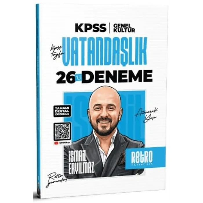 2026 KPSS Genel Kültür Vatandaşlık 26lı Deneme [Unbound] [Nov 14, 2024] İsmail Eryılmaz