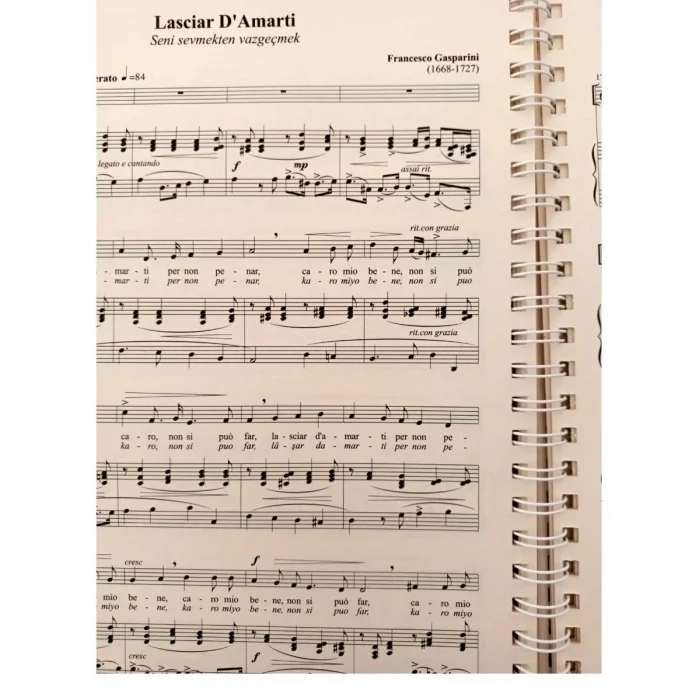 Piyano Eşlikli Şarkılar Arie Antiche I [Paperback] [Dec 31, 2019] anonim