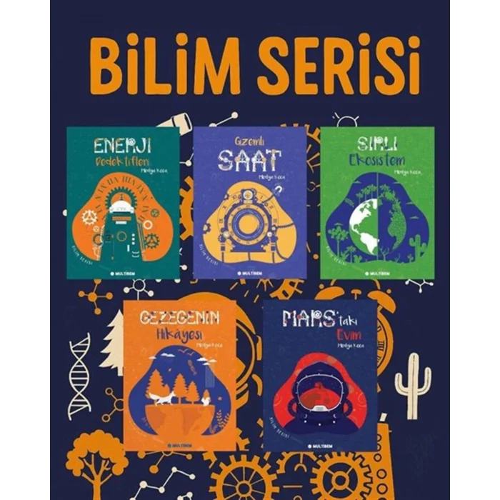 Bilim Serisi- İlkokul Okuma Kitabları - 5Li Set [Paperback] [Jan 01, 2025] Medya Koca