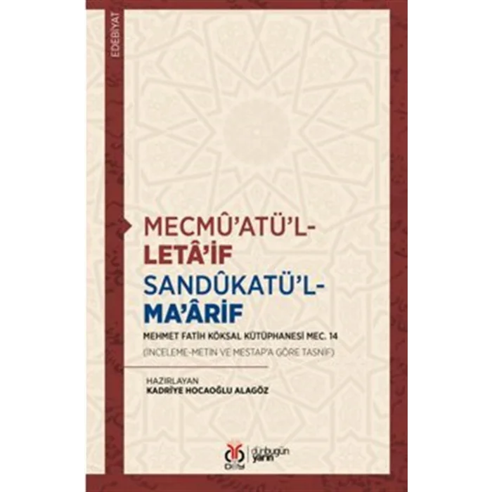 Mecmûatül-Letaif Sandûkatül-Maarif [Paperback] [Jan 01, 2025] Kolektif