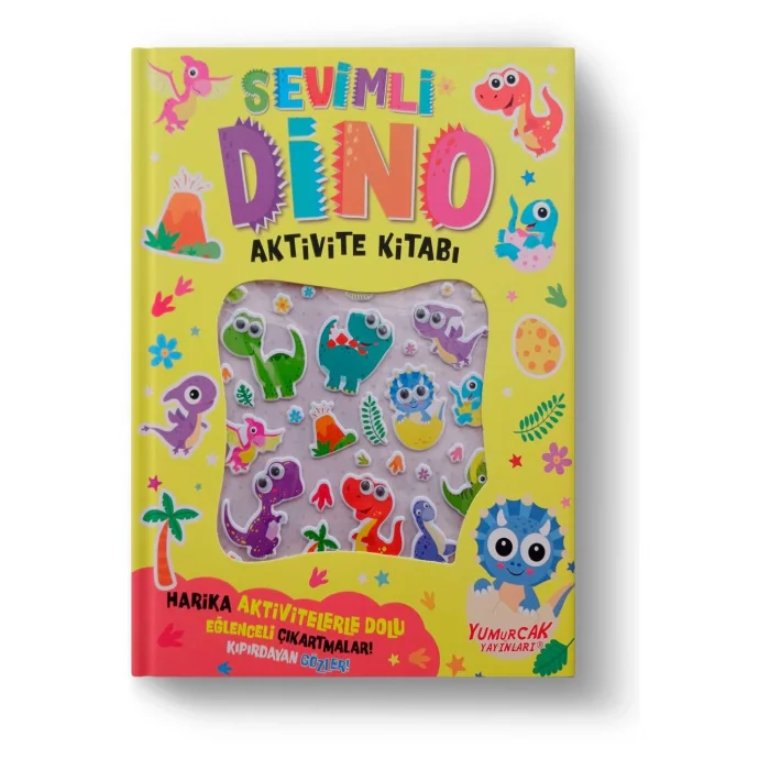 Sevimli Dino Aktivite Kitabı [Staple Bound] [Dec 30, 2024] Komisyon