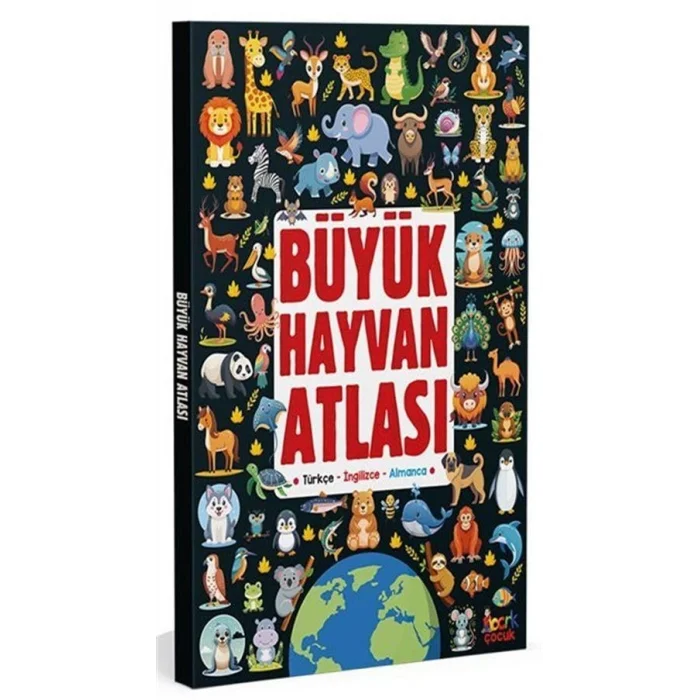 Büyük Hayvan Atlası [Hardcover] [Dec 30, 2024] Kolektif