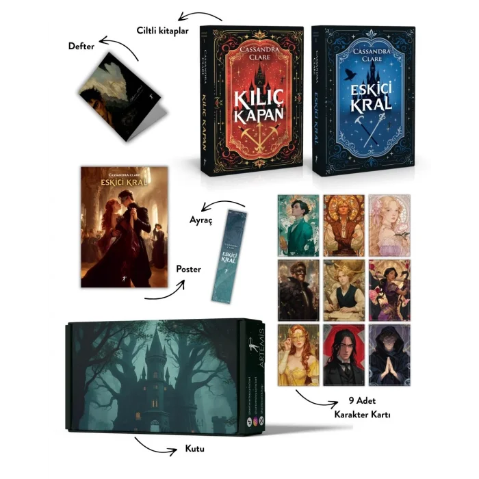 Castellane Günlükleri İkili Kutulu Set (Ciltli) [Hardcover] [Sep 02, 2025] Cassandra Clare