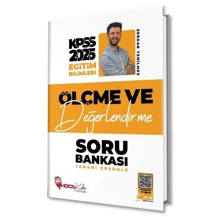 Hoca Kafası Yayınları 2025 Kpss Eğitim Bilimleri Ölçme Ve Değerlendirme Soru Bankası Çözümlü [Paperback] [Dec 30, 2023] Serdar Yenilmez