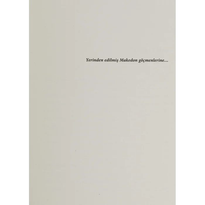 Elveda Makedonya - Bir Göç Hikayesi [Paperback] [May 01, 2021] Semra Yeşil