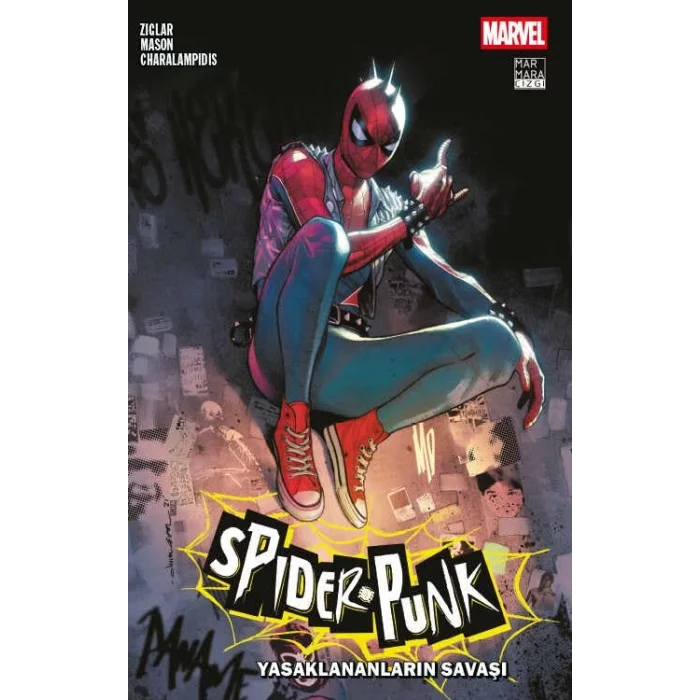 Spider-Punk - Yasaklananların Savaşı [Turtleback] [Nov 27, 2025] Cody Ziglar