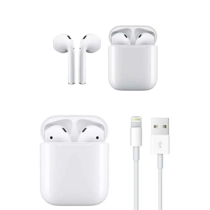 2025 Model Çağrı Cevaplayabilen Bluetooth Kulaklık Beyaz Dokunmatik Kontrol