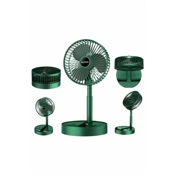 Katlanabilir Usb Şarjlı Masaüstü Soğutucu Mini Fan Telefon Tutucu