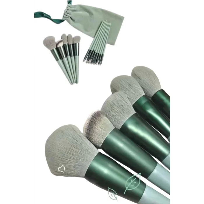 Profesyonel Makyaj Fırça Seti 13 Parça Yumuşak Kıllı Fırça Seti Far Fırçası