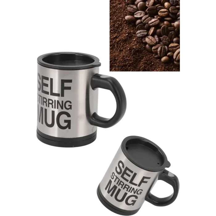 Karıştırıcı Özellikli Mikser Kupa Bardak Termos Bardak