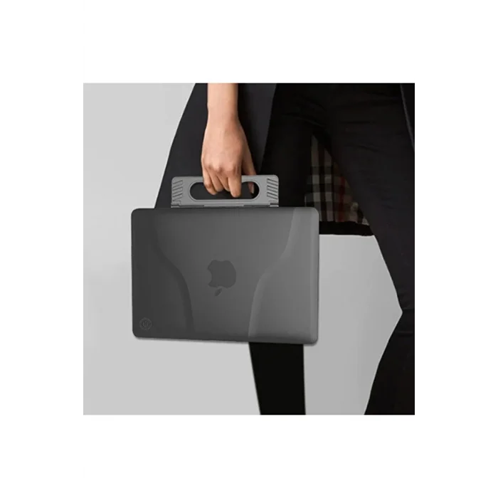 Ally Macbook Pro 13 A1706/1708/1989 Portatif Alt Üst Kılıf+çanta-(5775)