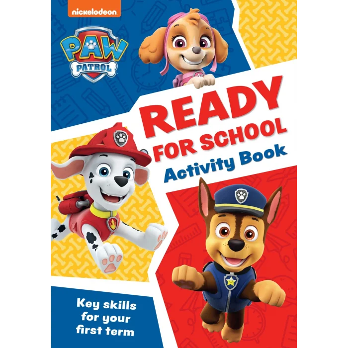 PAW Patrol Ready for School Activity Book: Get Set to Start School! [Paperback] [Jun 08, 2023] Collins Preschool