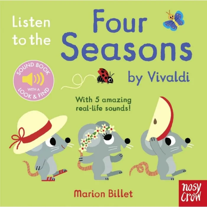 Listen to the Four Seasons by Vivaldi [Paperback] [Oct 12, 2023] Billet, Marion