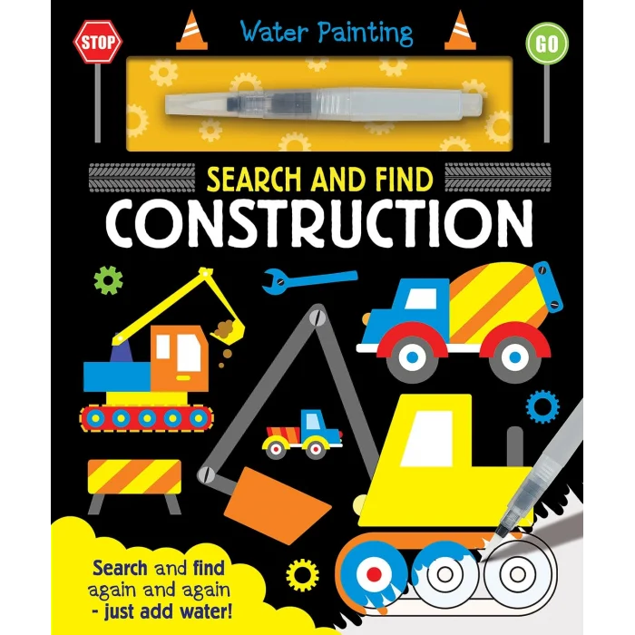 Water Painting - Search and Find Construction [Jul 01, 2024] Georgie Taylor