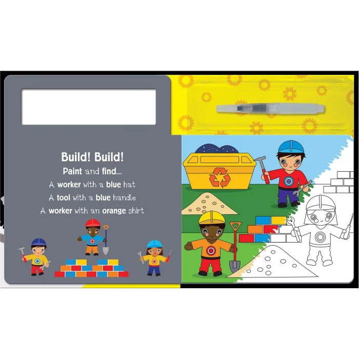 Water Painting - Search and Find Construction [Jul 01, 2024] Georgie Taylor