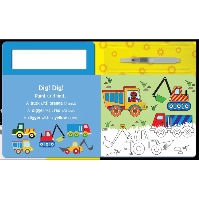 Water Painting - Search and Find Construction [Jul 01, 2024] Georgie Taylor