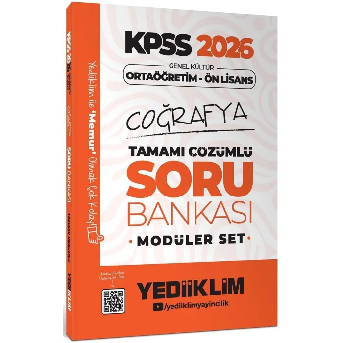 Yediiklim 2026 KPSS Orta??retim ?n Lisans Genel Yetenek Genel K?lt?r Tamam? ??z?ml? Mod?ler Soru Bankas? Seti [Unbound] [Jan 01, 2025] Kollektif