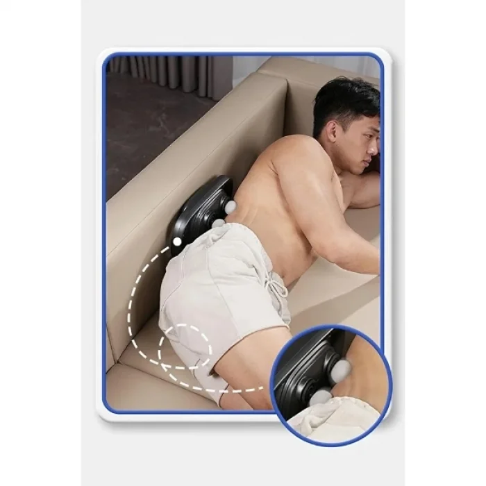 8 Başlıklı Şarjlı Isıtmalı Masaj Aleti