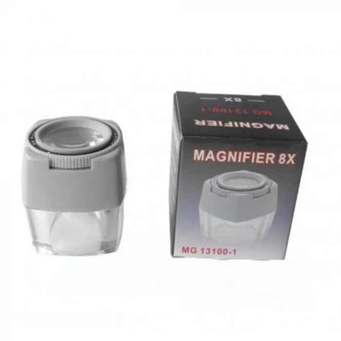 8x Odaklama Mini Cep Büyüteç Mg131001