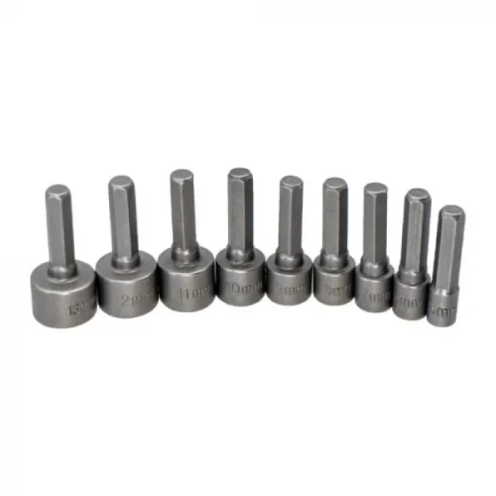 9 Parça Manyetik Somun Adaptörü