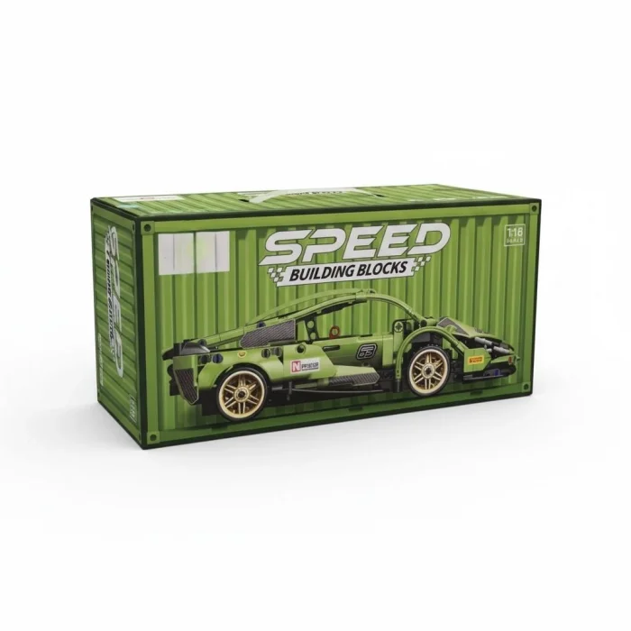 9055-1  BRİCKS SPEED YEŞİL MİNİ -EKN