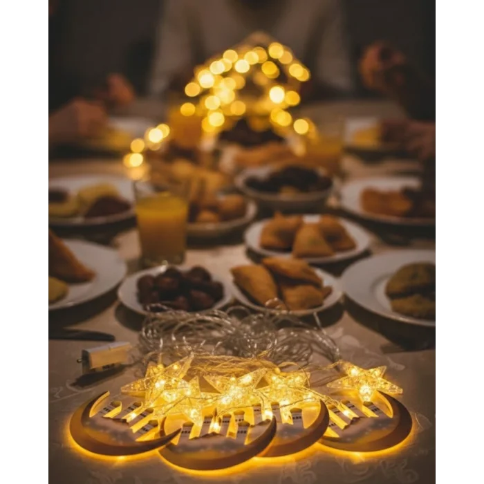 A++ Tasarruflu Ramazan Süs Işığı Pencere Perde Balkon Uyumlu