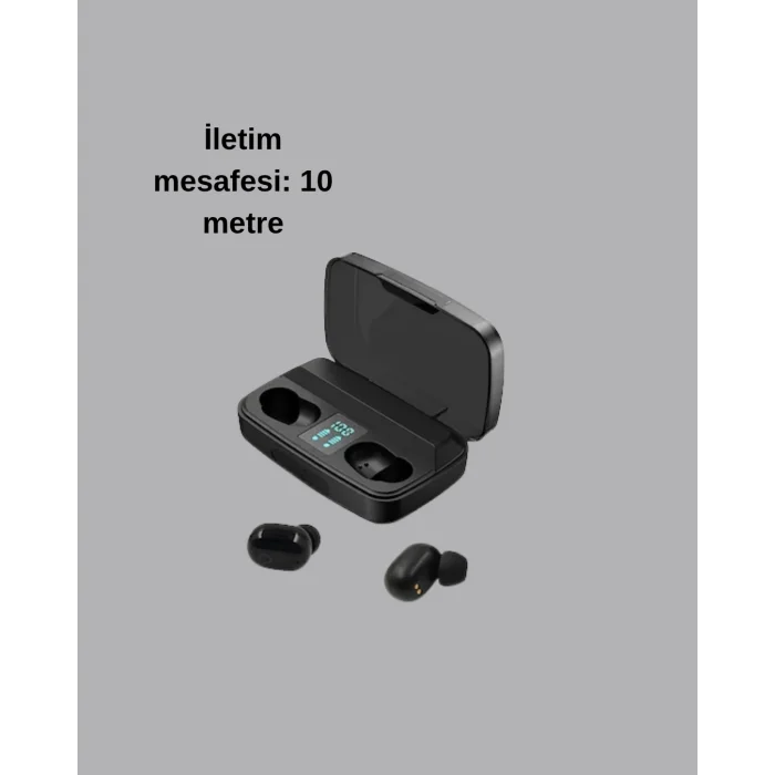 A10s TWS Bluetooth 5.0 Kulaklık – Powerbank’li Şarj Kutusu Dokunmatik Kontrol Gerçek Stereo