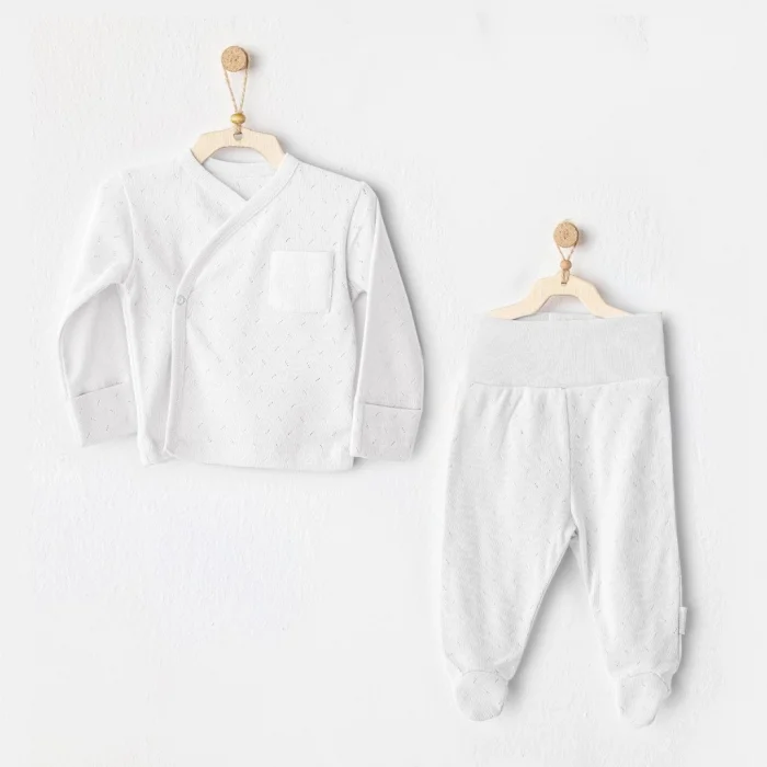 AC25557 Set 2Li Zıbın Takım White