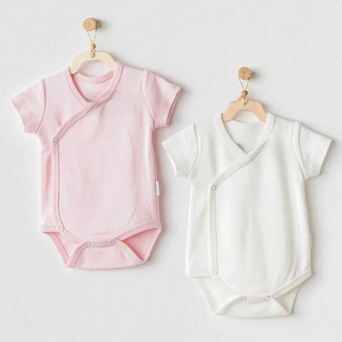 AC25643 2Li Zıbın Body Ekru Pembe