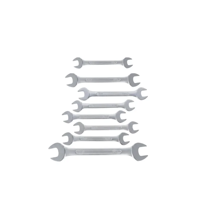 Açık Ağız Kombine Anahtar Seti 8 Ölçü Dayanıklı Yapı