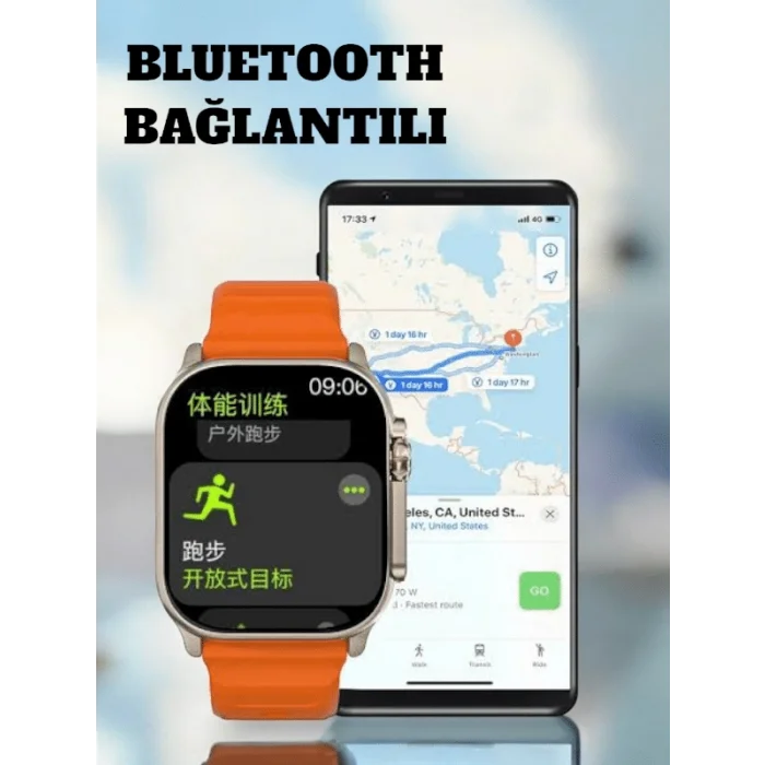 Adımsayar, Uyku Takibi ve Spor Kalori Hesaplama Akıllı Saat