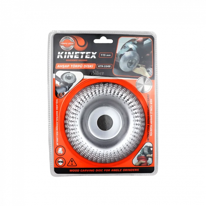 Ahşap Törpü Eğe Disk 115 mm (Gümüş)
