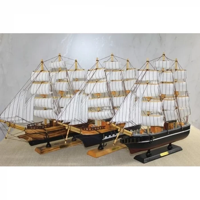 Ahşap Yelken Gemi Model 2
