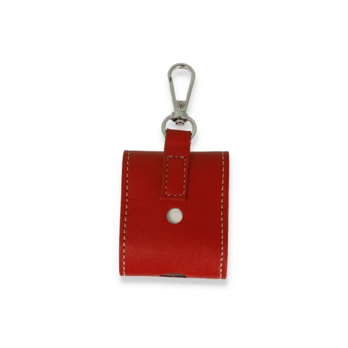 Airpods 2 (2.nesil) Askılı Kılıf - Kırmızı