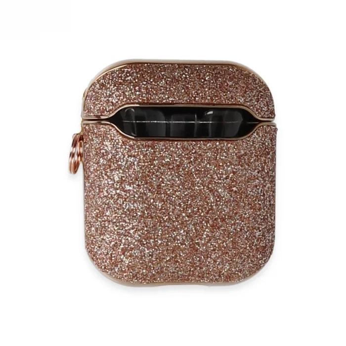 Airpods 2 (2.nesil) Spell Simli Kılıf - Rose Gold