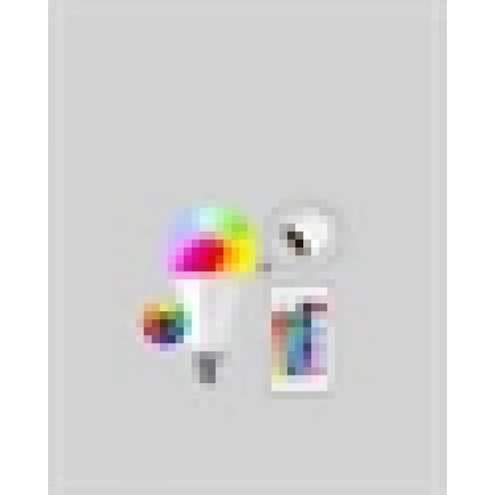 Akıllı 9W RGBW LED Ampul tasaruflu romantik ışıklı